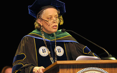 The inaugural address presented by Upstate Medical University President Danielle Laraque-Arena, MD, FAAP