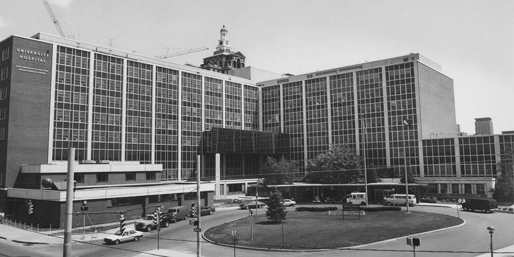 Historic view of University Hospital