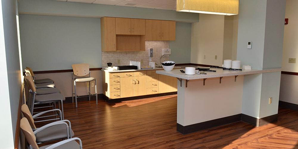 Family Birth Center Waiting Room and Lounge