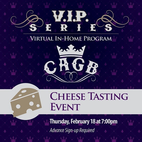 VIP Cheese Tasting