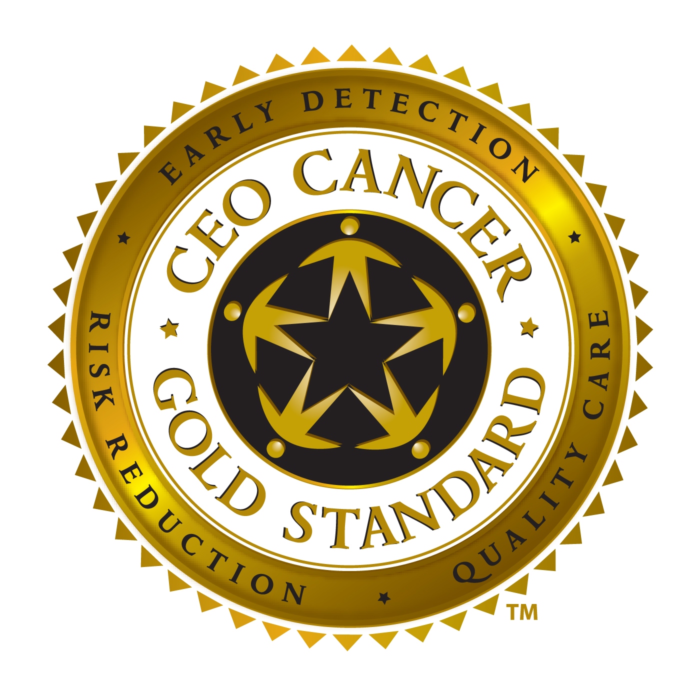 CEO Cancer Gold Standard Logo