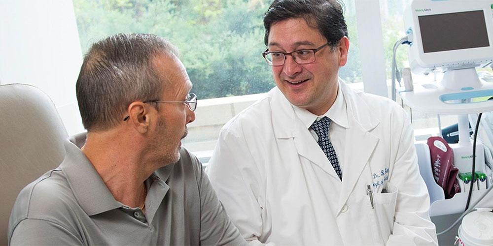 Doctor and Patient talking