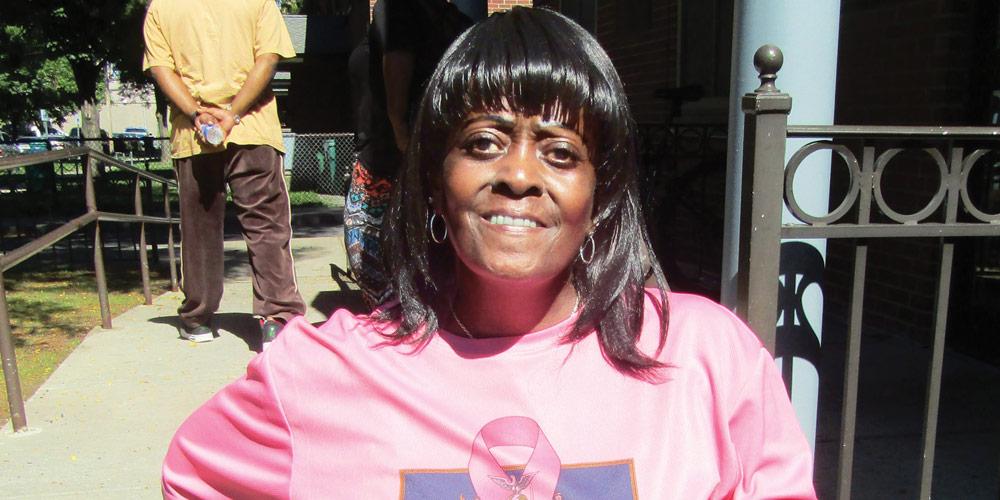 Janet Bacon, breast cancer survivor