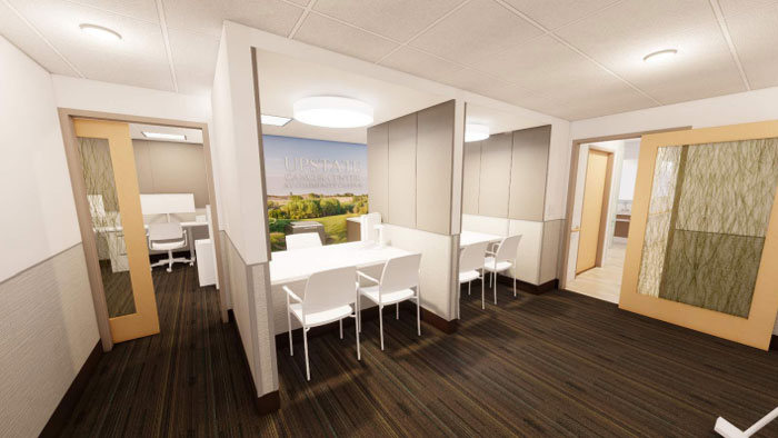 Check in Area at new UCC - Community Location