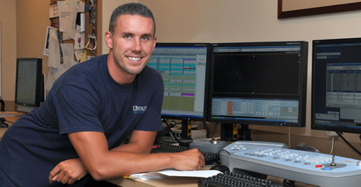 A radiation therapist
