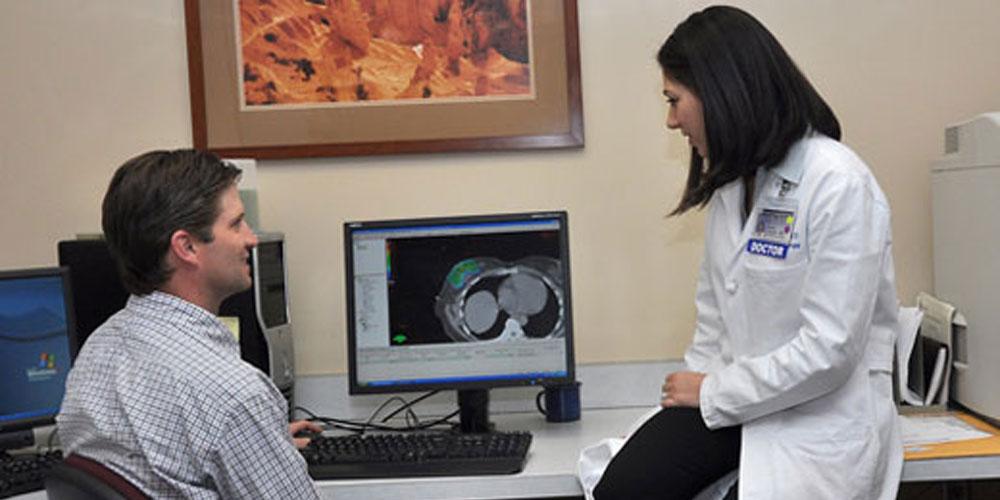 Dr. Shapiro discussing treatment