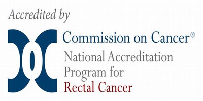 Commission on Cancer rectal accreditation logo