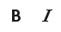 icon: bold etc