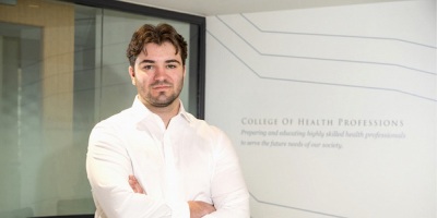 Caring tradition continues: Max Naples becomes third sibling to graduate in respiratory therapy