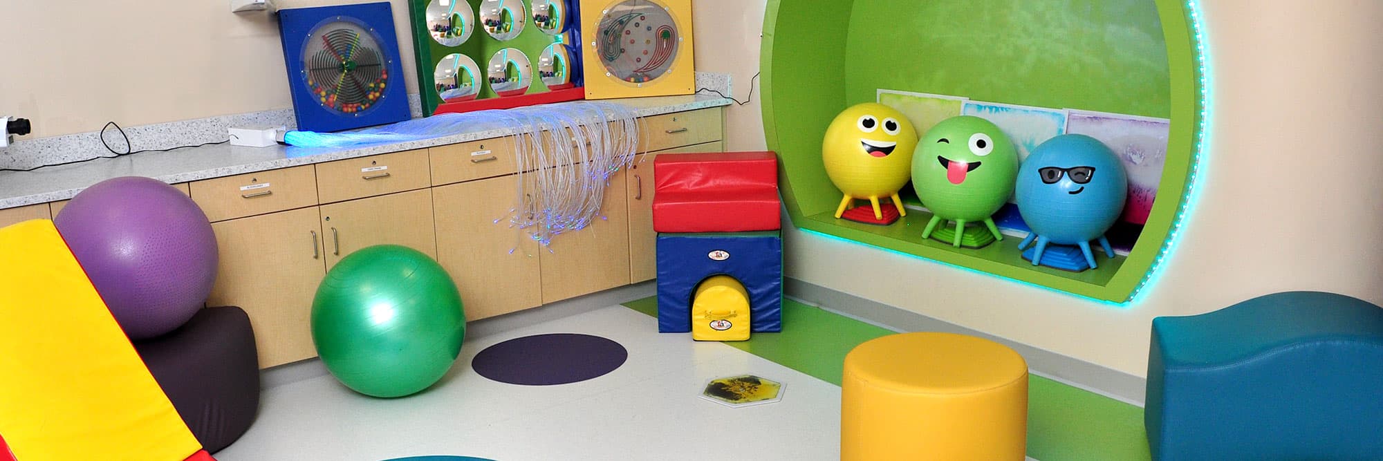 Behavior Analysis Studies space within the Golisano Chlidrens Hospital