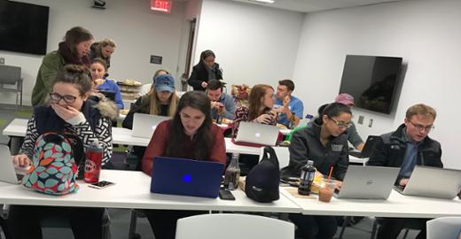 Second year students taking the ISA survey