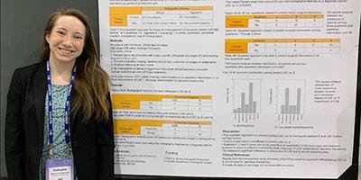 Katie's poster presentation
