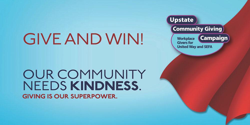 Give & Win - Our Community Needs Kindness
