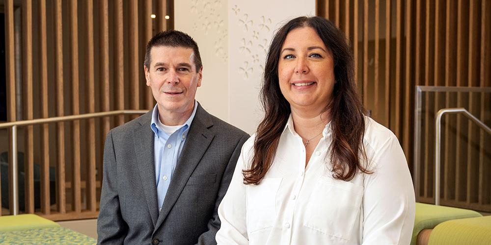Dr Satterly & Dr Vaughn of the Nurse Practitioner Residency and Fellowship