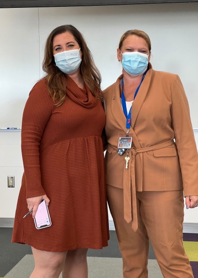 Dean Austin-Ketch and Dr. Vaughn