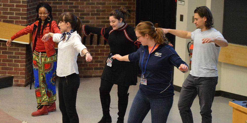 Greek dance performance at International Festival