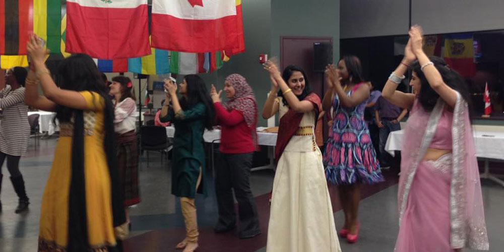 Dancing at 2016 International Festival