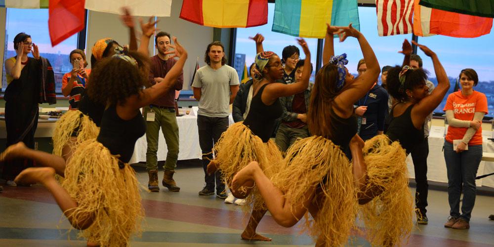 SU's One World Dance Group