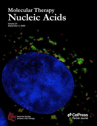 Molecular Therapy Nucleic Acids publication