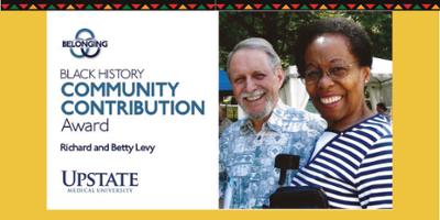 Community Contribution Award: Richard and Betty Levy