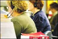 nurses on the phone