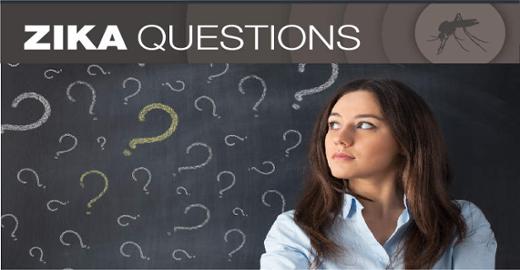 A woman with questions about Zika virus