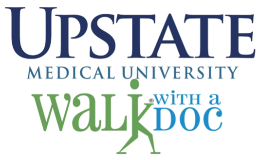 Upstate Medical University Walk with a Doc Logo
