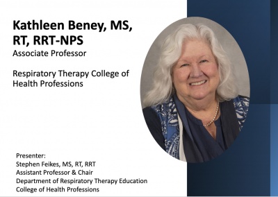 Kathleen Beney, MS, RT, RRT-NPS
