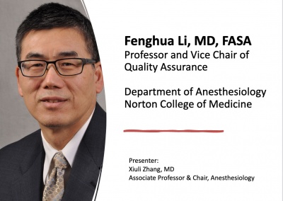 Fenghua Li, MD, FASA