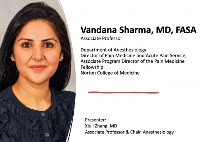 Vandana Sharma, MD, FASA
