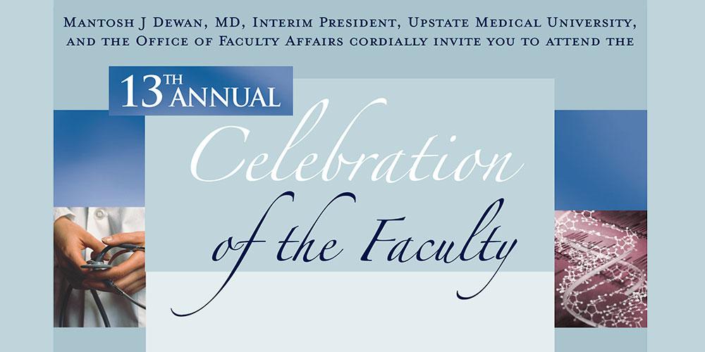 13th Annual Celebration of the Faculty