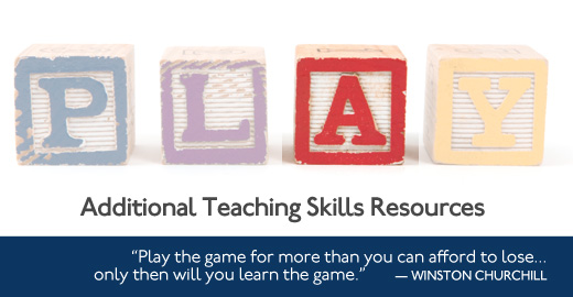 A: Additional Teaching Skills Resources