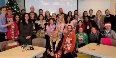 Resident holiday party