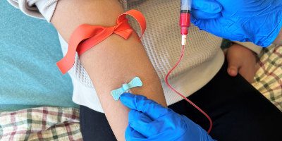 School age post-blood test