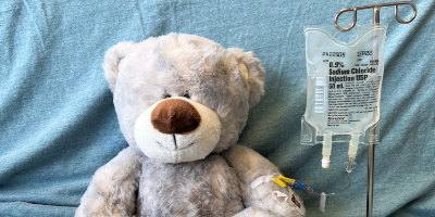 Beary with an IV