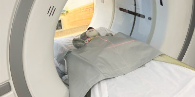 Beary prepares for MRI
