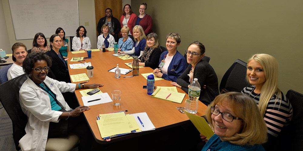 Geriatrics department faculty and staff