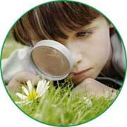 kid in grass