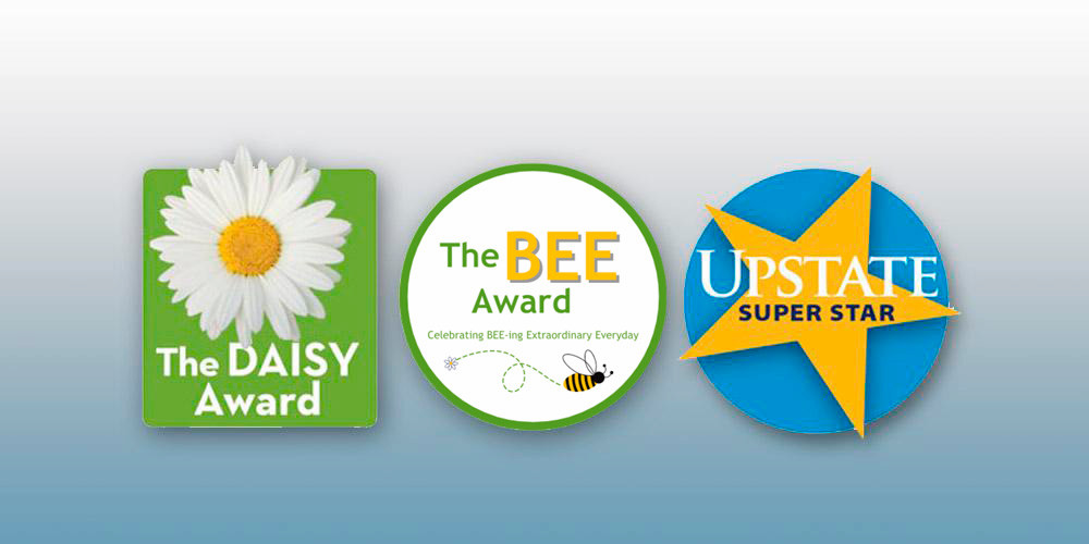 Daisy, BEE, and Upstate Super Star logos
