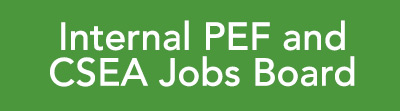 CSEA and PEF Internal Jobs Board