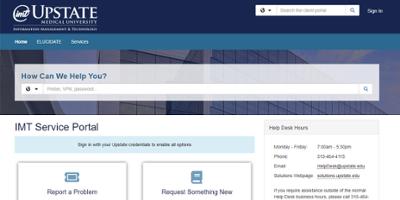 IMT Launches TeamDynamix to Replace HEAT as Upstate’s Help Desk Ticketing Application