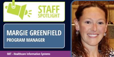 IMT Staff Spotlight: Margie Greenfield, Program Manager