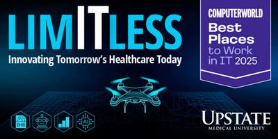 Upstate Medical University Named No. 35 Among Large Organizations on “Best Places to Work in IT” List