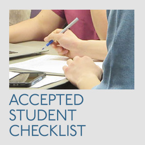 Incoming Student Checklist