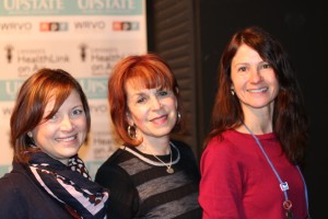 Jana Shaw, MD, Caitlin Sgarlat, DO and host Linda Cohen