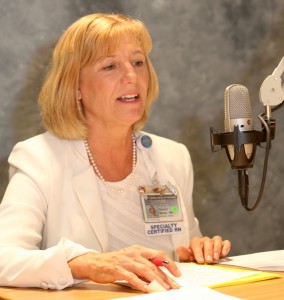 Diane Nanno, a clinical nurse specialist
