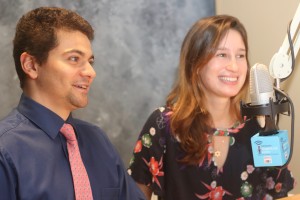 Ben Casola, left, and Jordana Gilman