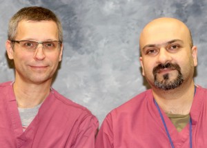 Scott Davis and Jamal Ahmed, MD