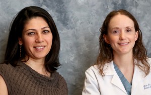 Anna Shapiro, MD, left, and Lisa Lai, MD (photo by Jim Howe)