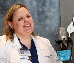 Nurse practitioner Stephanie Loveless (photo by Jim Howe)